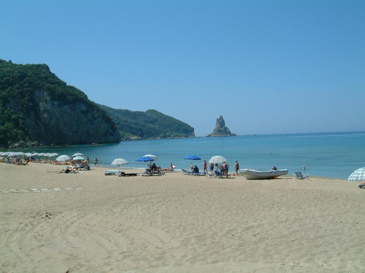 Natalia Apartment B With Panoramic Sea Views Of Agios Gordios Bay 외부 사진