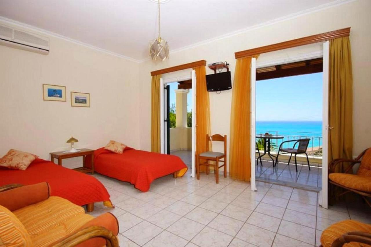 Natalia Apartment B With Panoramic Sea Views Of Agios Gordios Bay 외부 사진