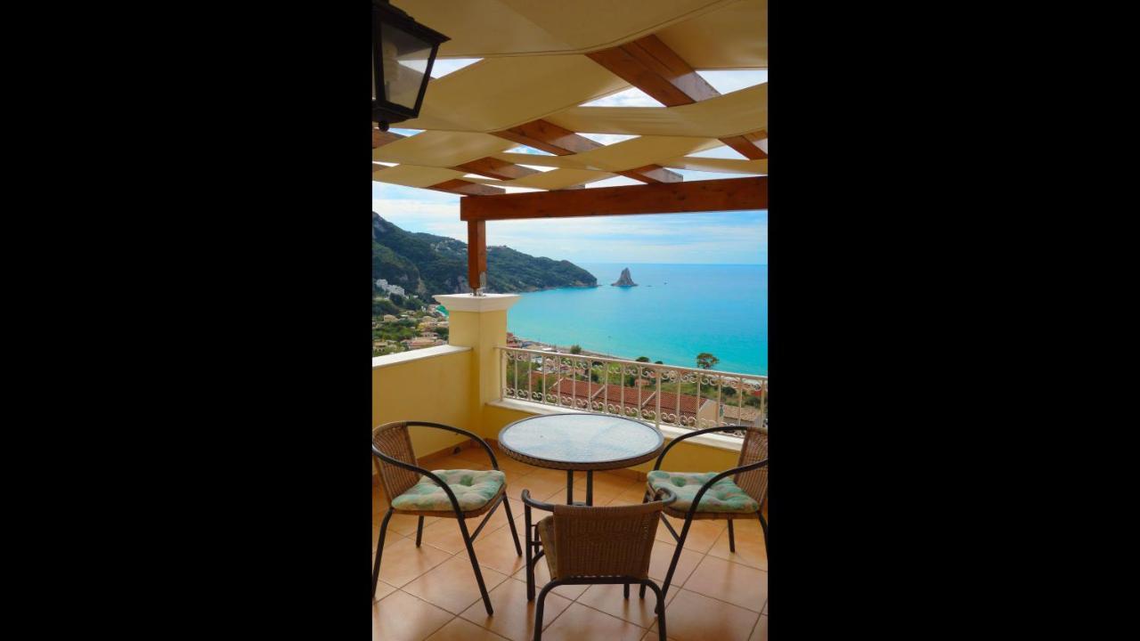 Natalia Apartment B With Panoramic Sea Views Of Agios Gordios Bay 외부 사진